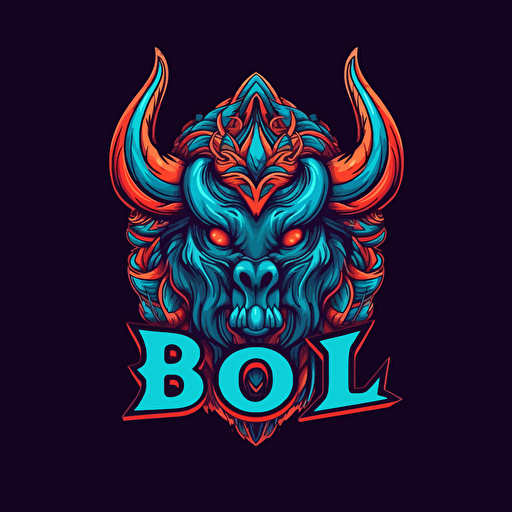 vector logo with the word bodl