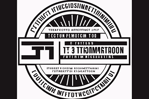 TCI Fabrication welding shop trademark, simple, vector