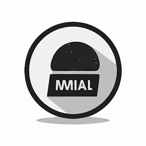 mineral wool, icon, simple, logo technique, comic vector illustration style, flat design, minimalist icon, flat, adobe illustrator, black and white, white background
