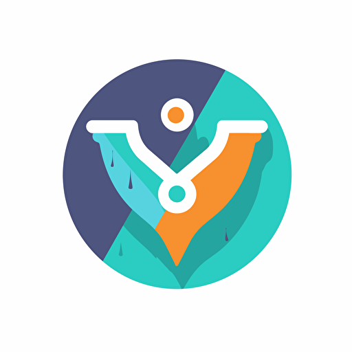a vector logo of a healthcare marketplace company guiding consumers to find their best medicare plan