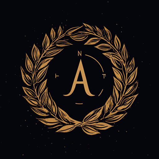 a lettermark of letter 8, logo, serif font, vector,