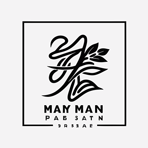 爱物为玩 logo, vector logo, minimalist, outline style,maximum 3 line, vector, isolated on white