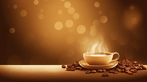 light background image, coffee company, vector art style,