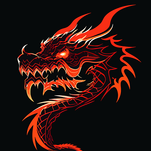 vector dragon