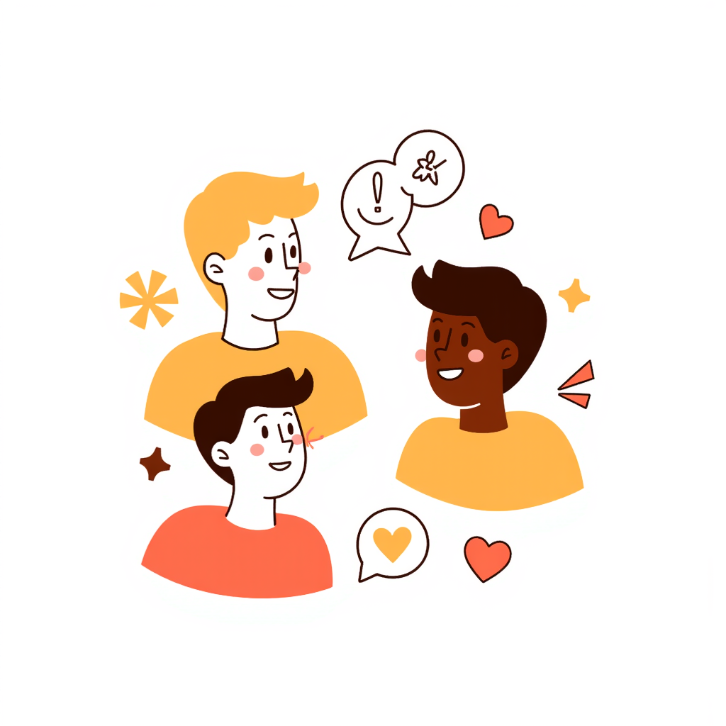 people talking on the phone