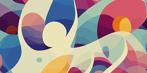 cute cartoon vector style ghost illustration, colourful, paper texture