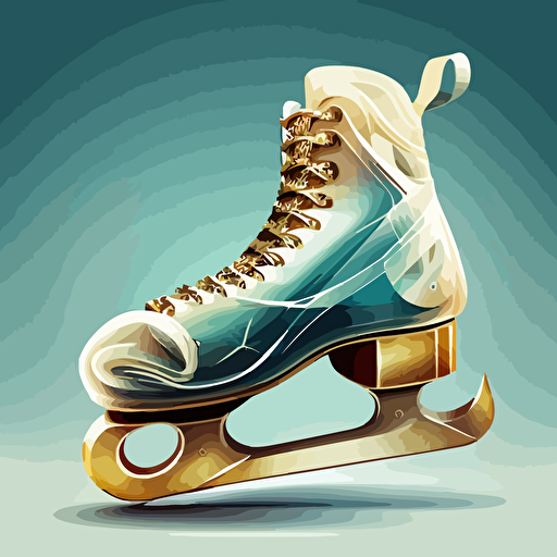 vector ice skate