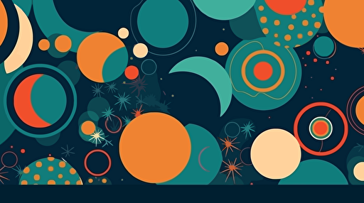 vector art style, simple shapes background pattern,