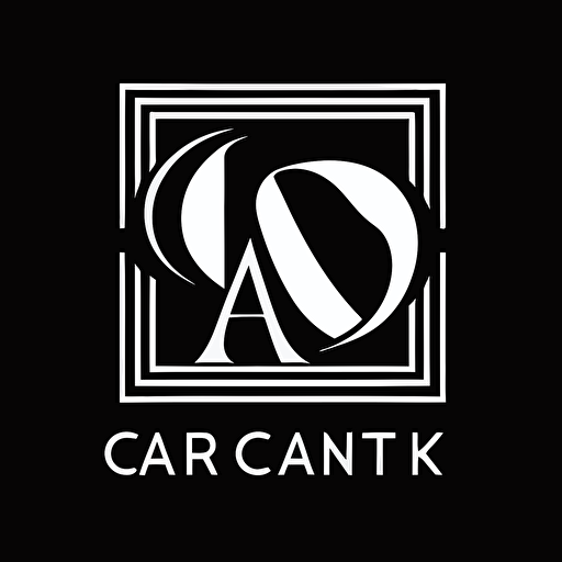 [modern, elegant, pictorial] iconic logo of [art canvas], black vector, white background, no letters