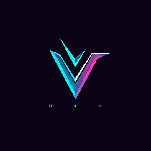 minimalistic logo using the letter Y for a technology company, vector,