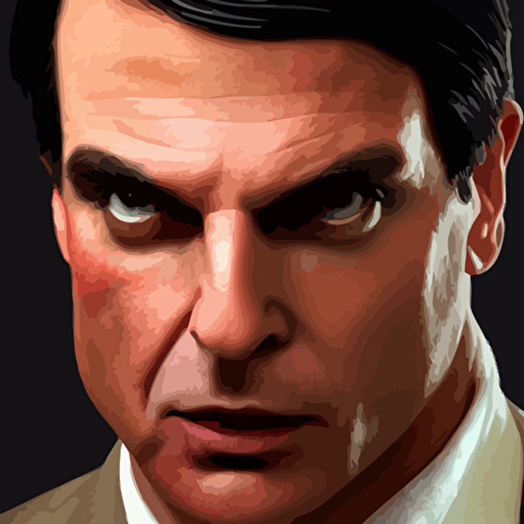 hyperrealistic mixed media image jair bolsonaro vampire stunning 3d render inspired art istván sándorfi greg rutkowski perfect facial symmetry realistic highly detailed attributes atmosphere dim volumetric cinematic lighting 8k octane extremely hyper detailed render post processing masterpiece