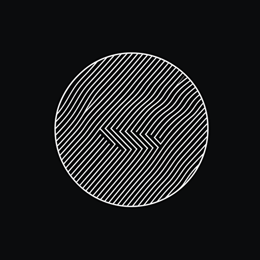 un logo en vectoriel XS en noir et blanc