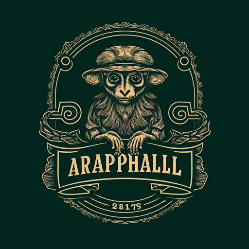 logo vector for clothes manufacturing company. The company name is RAPHAEL