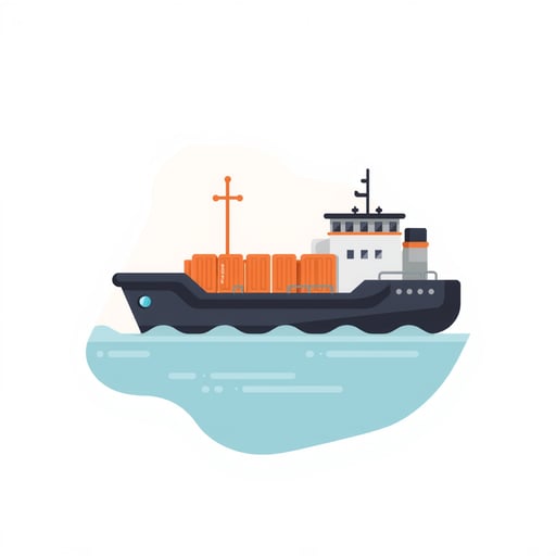 a container boat