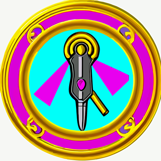 🔨 proletarian girly hammer tool icon designed lisa frank vector graphics forum badge svg transparent background cute metal enamel cloissonne vintage guilloche gem stones gilt swarovski circular