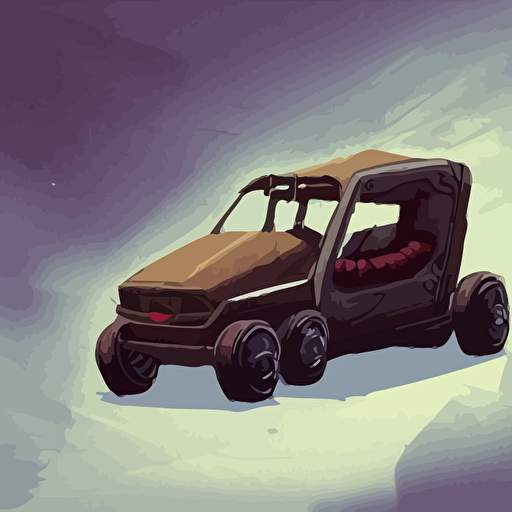 2d concept art small vehicle dawid michalczyk