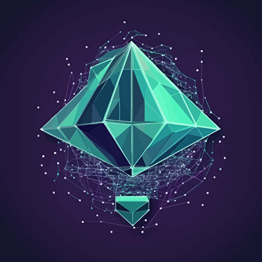 ethereum vector illustration