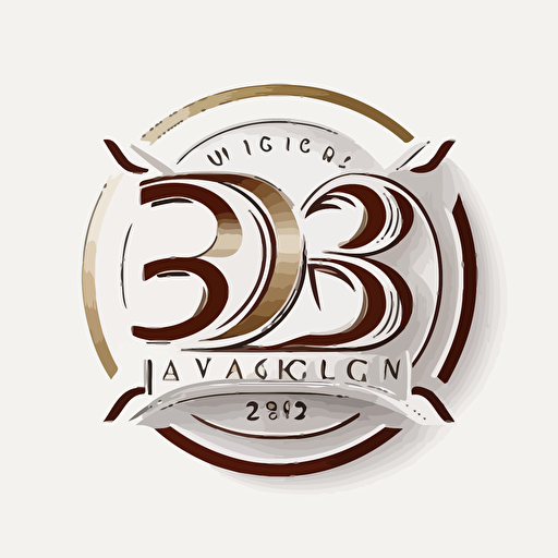 logo vector “2023”, White background