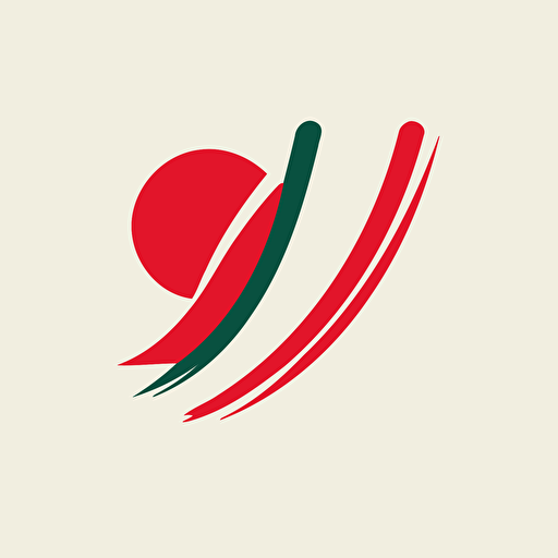 Nuanced, retro, Ivan Chermayeff-inspired, minimalistic vector logo, sleek modern cherry icon, dynamic angle, abstract thought, subtle indirectness, simplicity, "Basics Logos" by Index Books.