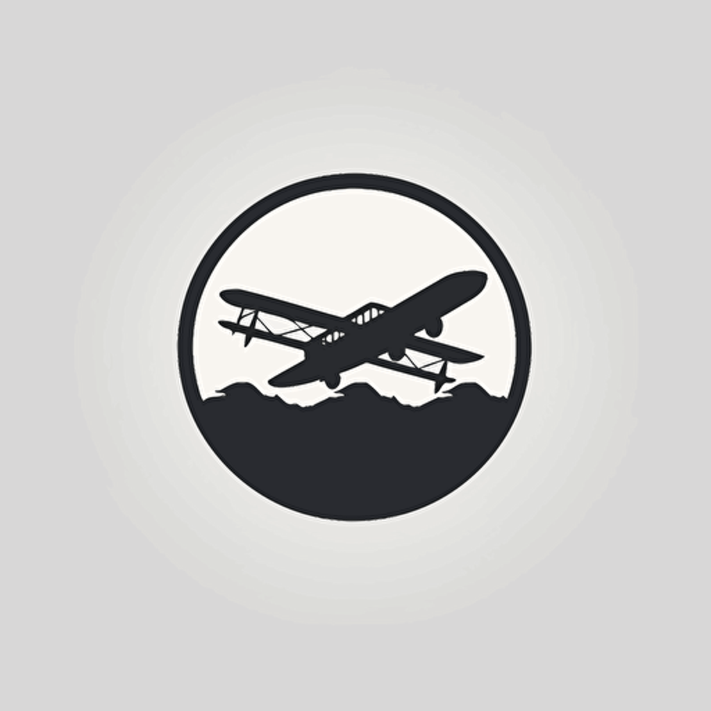 logo vector minimalistic aviatior