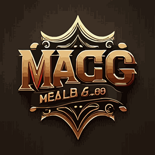 make logo with "Mega + Plus" in vector