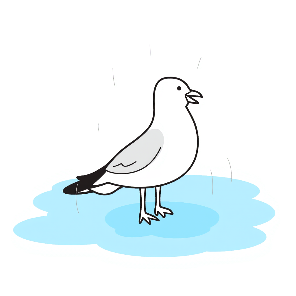 a seagull