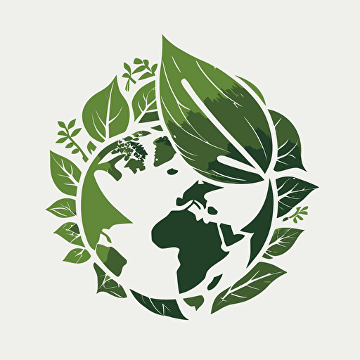 sustainability icon, vector style