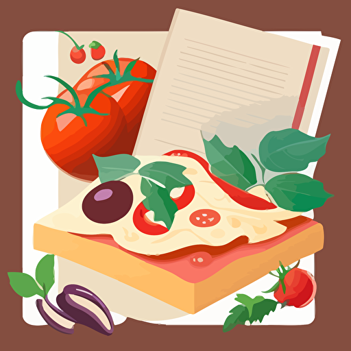 no image availabe vector image for a recipe