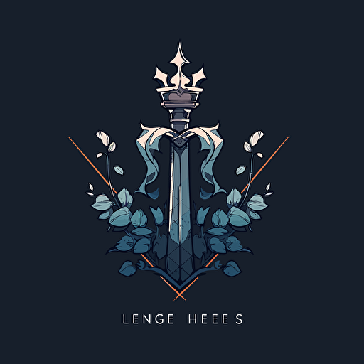 è chess King, flat logo, simple vector design, silver flat color