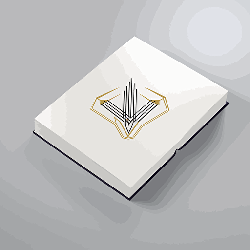 logo design, hard back book, minimalistic, symmetrical, vector,