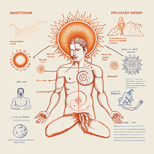tantra nadi chakra subtle body bliss anatomy sattvic wisdom sun moon masculine feminine energy principles asana shankara upanishad veda meditation isometric hand drawn sketches line drawing illustration vector thuemorse network river system