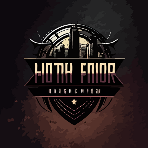 create a logo for a music publishing company called tech noir publishing, simple vector