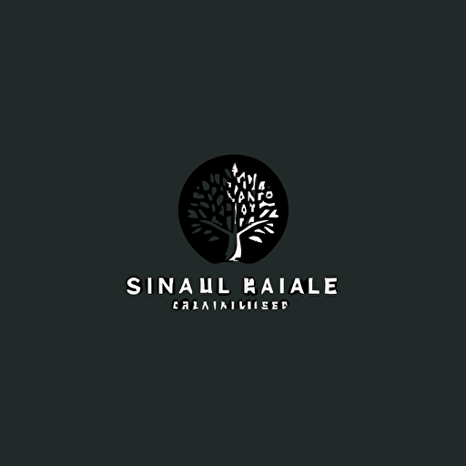 a logo for a Consulting company, simple and minimal vector