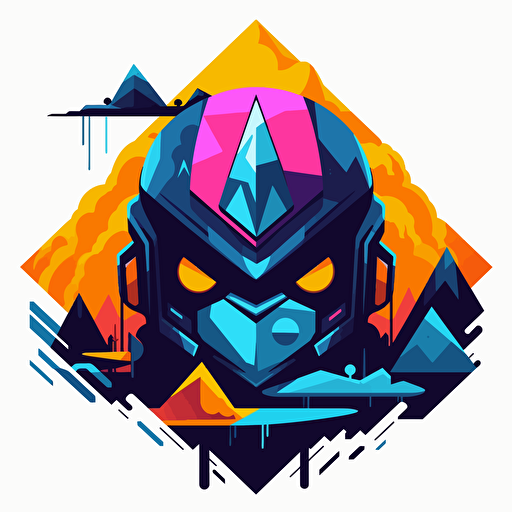 Streaming Platform Battle logo:: vector::