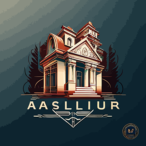 2d vector, architecture logo design