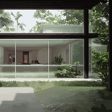 simple house architecture rainy tropical forest glass white cloth flowers foreground wes anderson mies van der rohe style wide angle cinematic lighting atmospheric realistic octane render highly detailed style craig mullins hd render 3d octane render unreal engine 5 redshift render cinema4d c4d rendered houdini houdini render blender render cycles render optix render povray vray cryengine luxcorerender mentalray render raylectron infini d render zbrush directx terragen autodesk 3ds max effects 4k uhd immense detail interdimensional lightning studio quality enhanced quality
