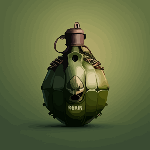 grenade vector