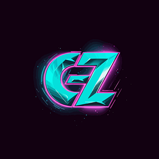 Simple CZE Letter vector logo