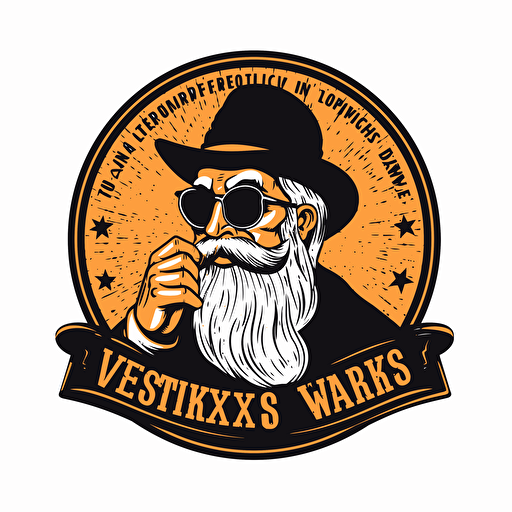 2d vector logo of an advisory company called expert works