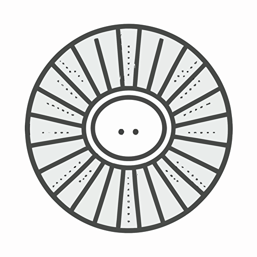simple pictogram representing recognition, line, vector