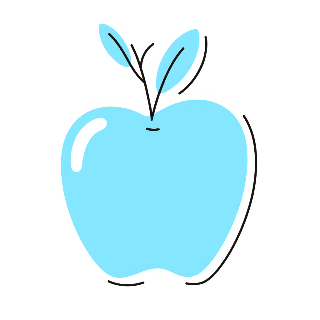 an apple