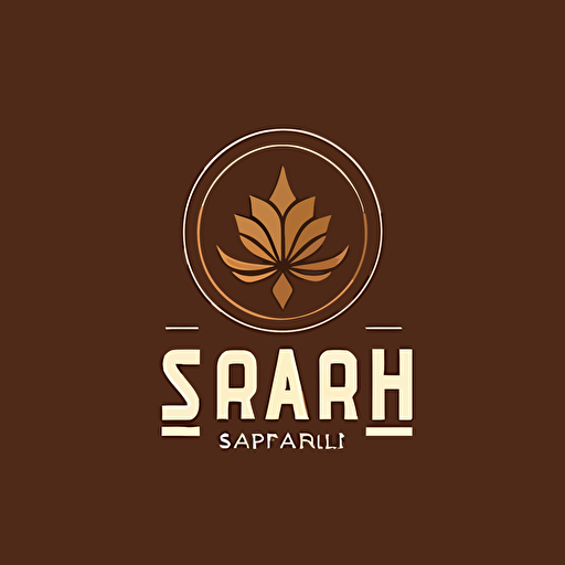sparsh logo minimilistic flat vector