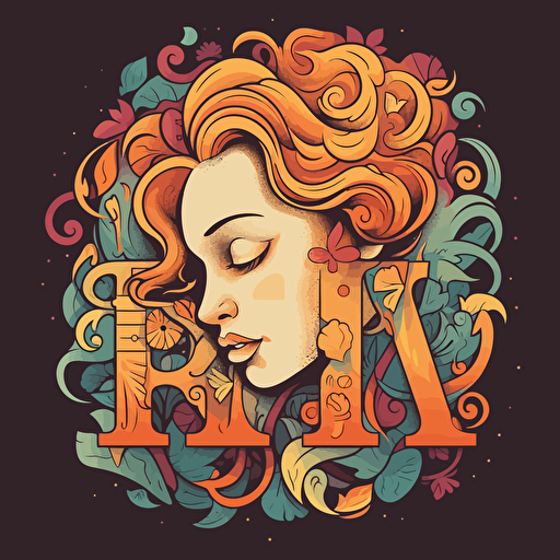 A logo using the letters “S” and “P” relating to motherhood. Theme is soul puzzles. Color palette will be warm and evoke feelings of belonging, joy and strength. Ultra detailed. Flat vector.