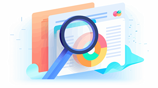label documents, make it easy to search and filter data, vector, icon, google ads