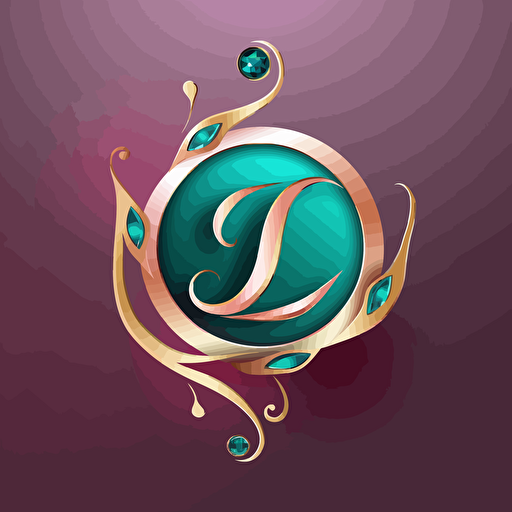 create simple vector jewelery logo