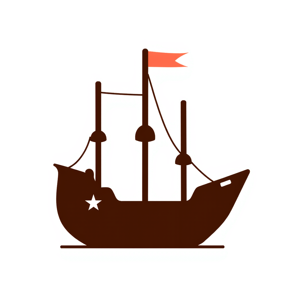 a pirate ship