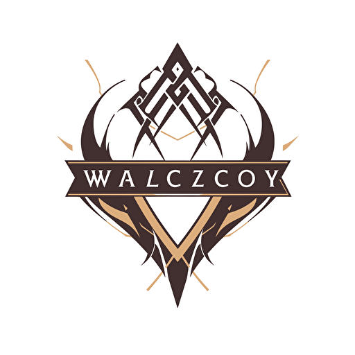 simple vector logo prominently featuring the letters "WallzyCo"
