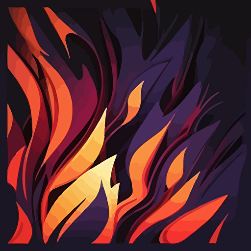 flame background texture vector illustration flat style
