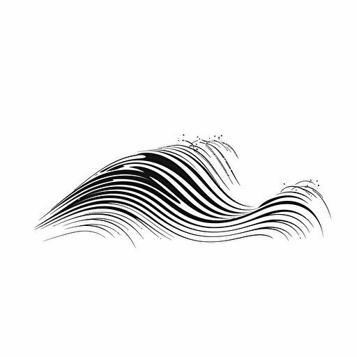 lifeline wave, minimalist, simple, clean, professional design vector, contour, white background