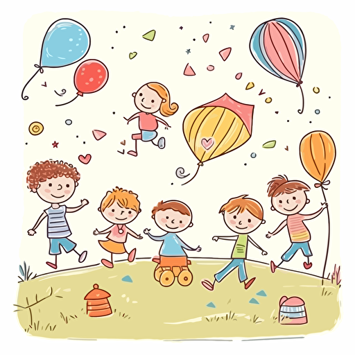 Simple frame for sheet activities vector for the kids